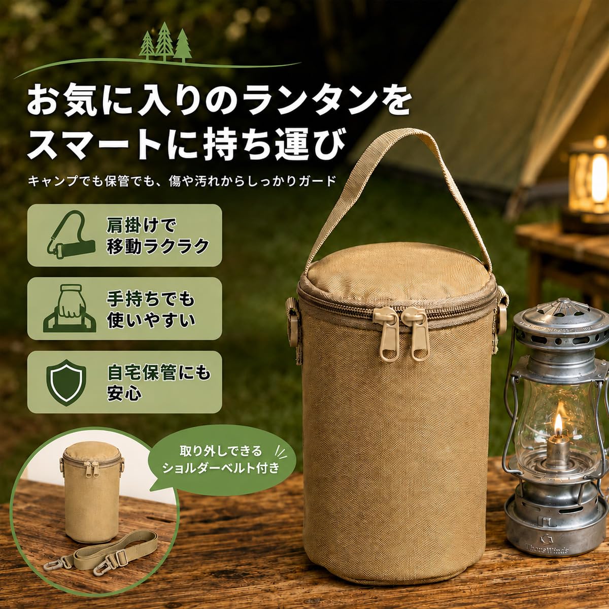 Amazon.co.jp: OAKRAFT (オークラフト) 小型ランタンケース オイル